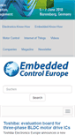 Mobile Screenshot of embedded-control-europe.com